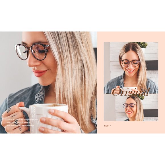 SOJOS Blue Light Glasses | Tortoise/Leopard - Picture 14 of 16